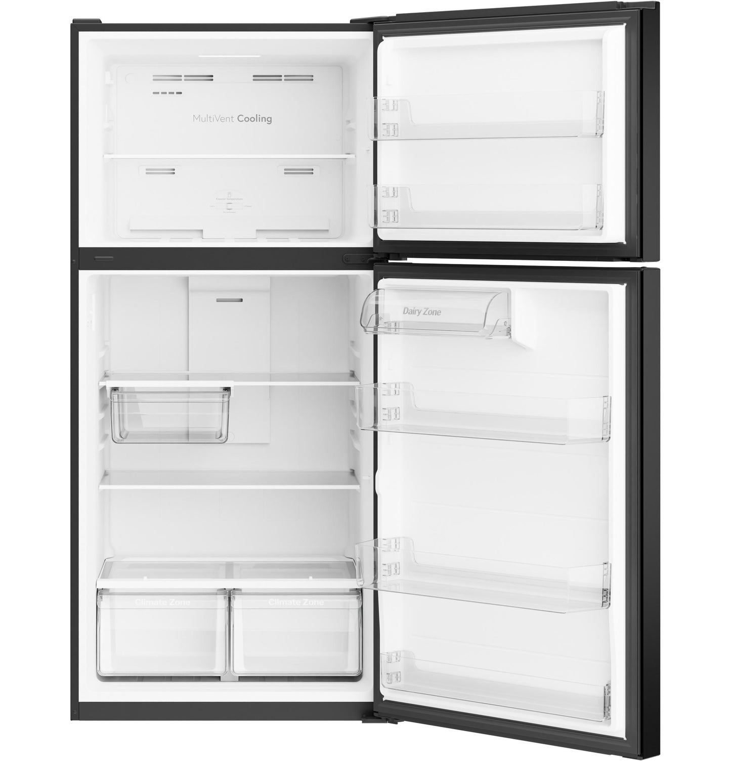 Ge Appliances GPS21KGZBB Ge® 21 Cu. Ft. Garage Ready Top-Freezer Refrigerator