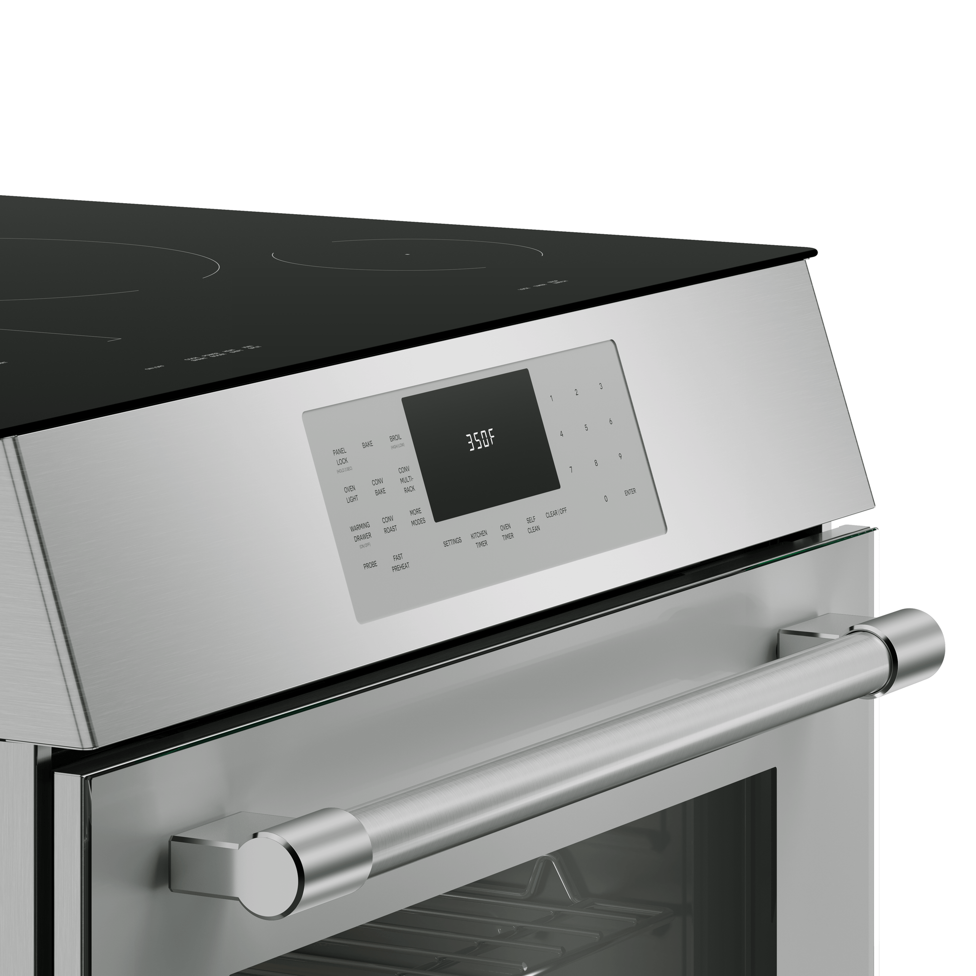 Thermador MRI304DL Masterpiece®, Induction Slide-In Range, 30'' Pro Grand® Commercial Depth, Stainless Steel