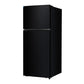 Verona VEFTF2817RBK Verona Veftf2817Rbk 28 Inch Top Freezer Refrigerator With 17.6 Cu. Ft. Total Capacity, Reversible Doors, Recessed Handle, Energy Star (Black)