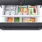 Samsung RF70H30KEE Bespoke Ai 3-Door French Door Zero Clearance Fit In-Door Tall Dispenser 30 Cu.Ft.