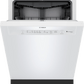 Bosch SHE43DM2N 300 Recessed Handle, 48 Dba, Standard 3Rd Rack, Puredry - Wh