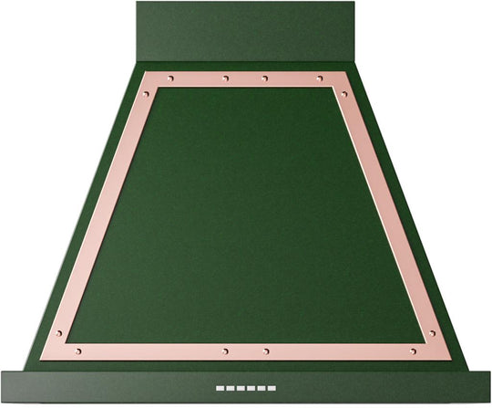 Ilve UANB30EGP Ilve Uanb30Egp Nostalgie 30" Hood In Emerald Green With Copper Trim