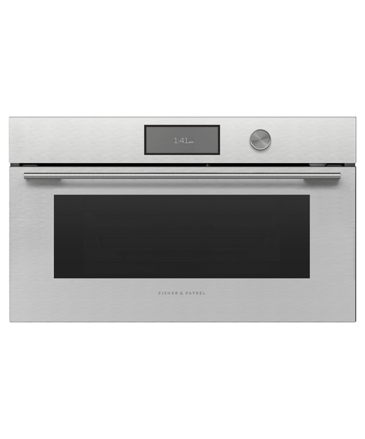 Fisher & Paykel OM30NCUDX3 30" Series 9 Contemporary Compact Convection-Speed Oven