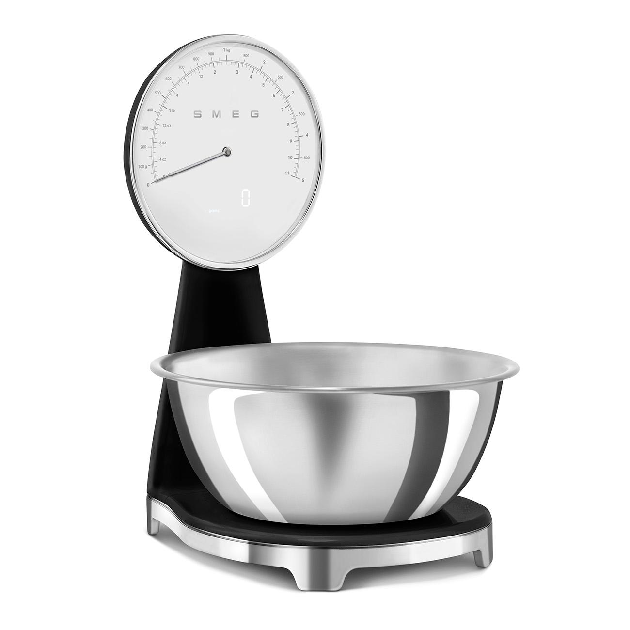 Smeg KSF01BLUS Kitchen Scales Black Ksf01Blus