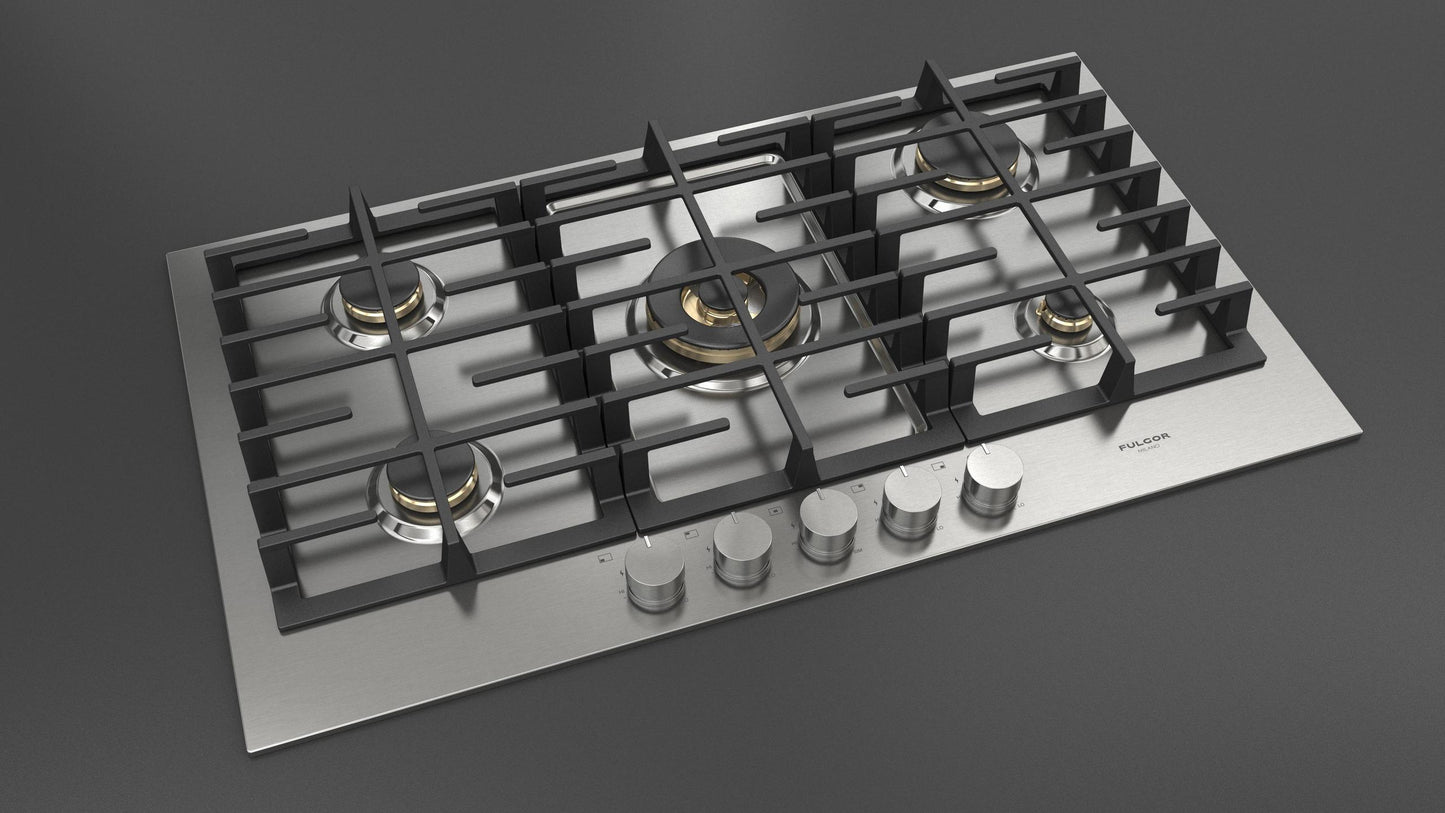 Fulgor Milano F4MTGK36S1 36" Gas Cooktop