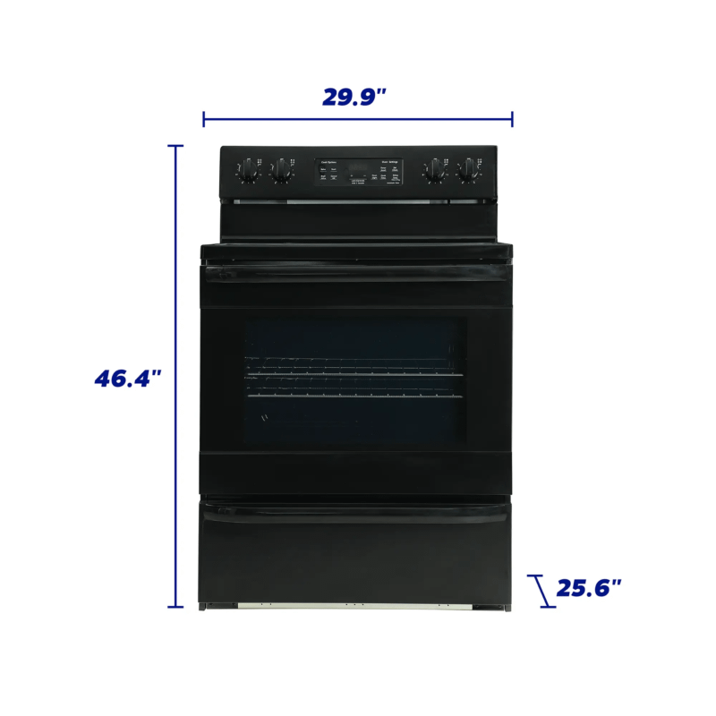 Element Appliance EER34MSCB Element 5.2 Cu. Ft. 30 Electric Range - Black (Eer34Mscb)