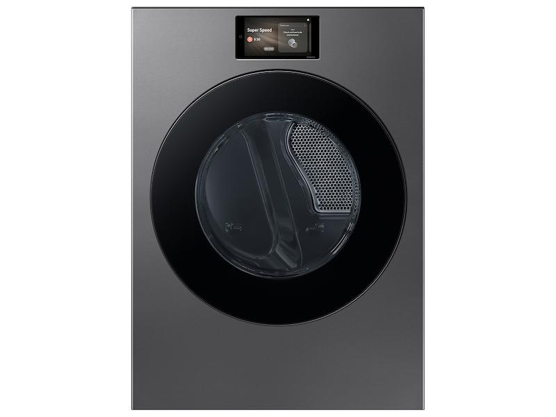 Samsung DV90F53AES 7.6 Cu. Ft. Bespoke Ai Ultra Capacity Front Load Electric Dryer With Ai Home And Ai Optidry+ In Dark Steel
