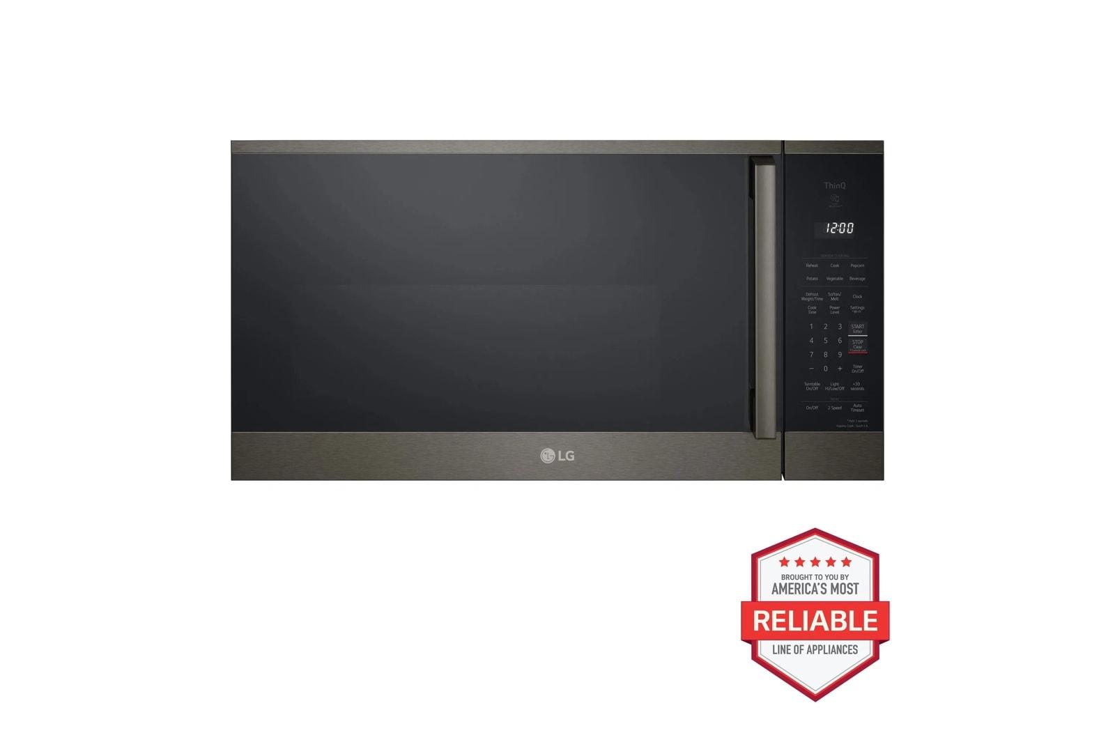 Lg MVEM1825Z 1.8 Cu. Ft. Smart Over-The-Range Microwave Oven With Easyclean®