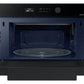 Samsung MC12DB8700CK 1.2 Cu. Ft. Countertop Microwave With Power Convection In Black Glass