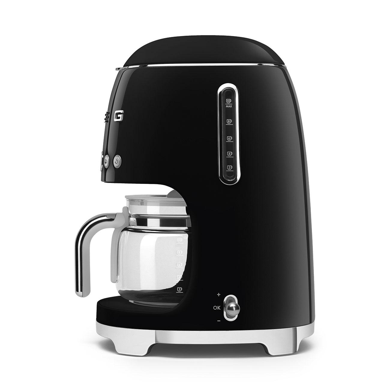 Smeg DCF02BLUS Drip-Filter Coffee Machine Black Dcf02Blus
