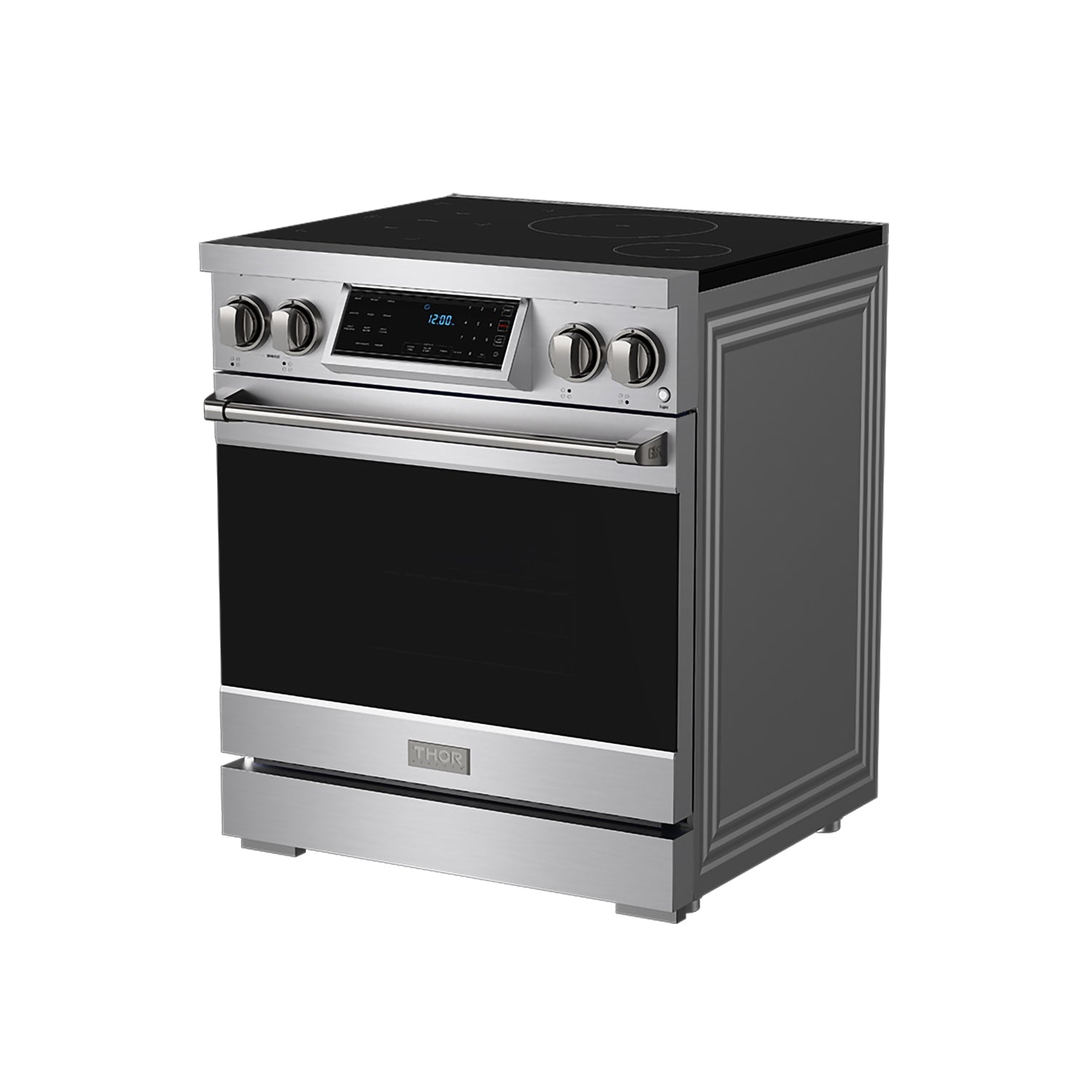 Thor Kitchen RSI30 30 Inch Professional Induction Range With Tilt Panel Touch Control In Stainless Steel Gordon Ramsay Series