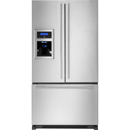 Jennair JF12089AES Cabinet-Depth French Door Refrigerator With External Dispenser Refrigeration Jenn-Air