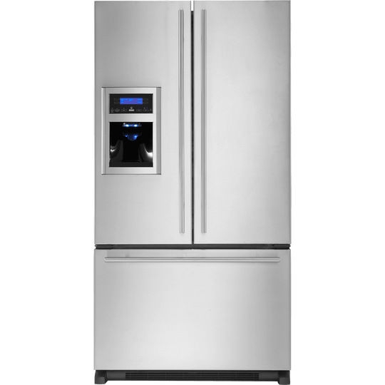 Jennair JF12089AES Cabinet-Depth French Door Refrigerator With External Dispenser Refrigeration Jenn-Air