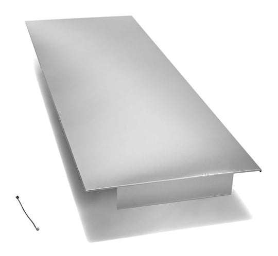 Jennair W10194323 20 Cu. Ft. Counter-Depth Refrigerator Side Panel - Stainless Steel