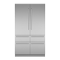 Thermador T48BT112NS Freedom®, Built-In French Door Bottom Freezer, Stainless Steel