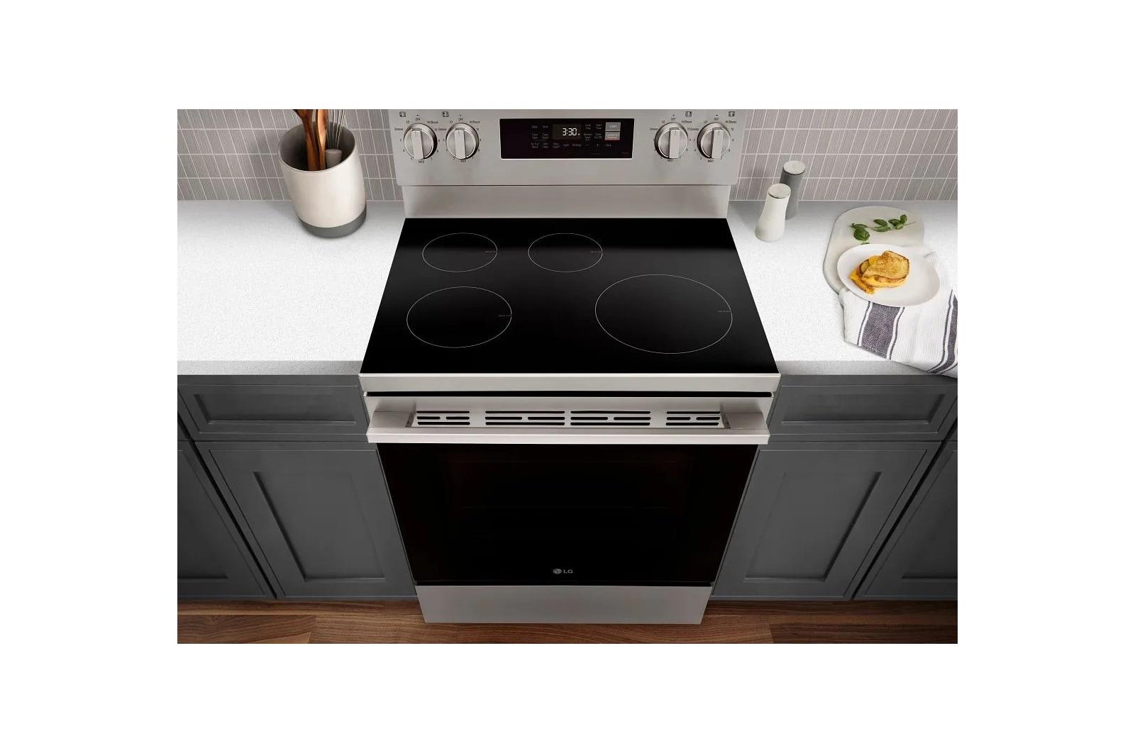 Lg LRIN6323YE 6.3 Cu. Ft. Smart Induction Freestanding Range With Probake Convection® And Air Fry