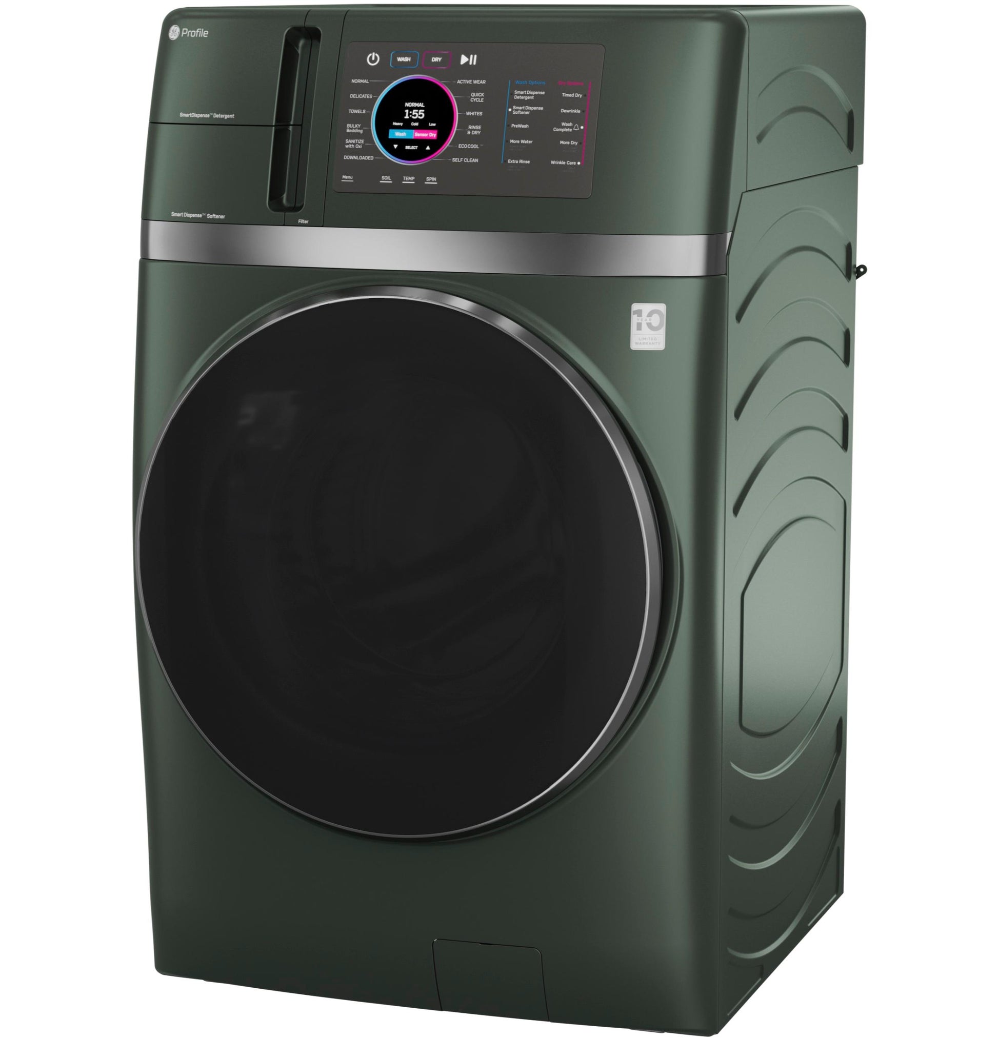 Ge Appliances PFQ97HSPVGN Ge Profile™ Energy Star® 4.8 Cu. Ft. Capacity Ultrafast Combo With Ventless Inverter Heat Pump Technology Washer/Dryer