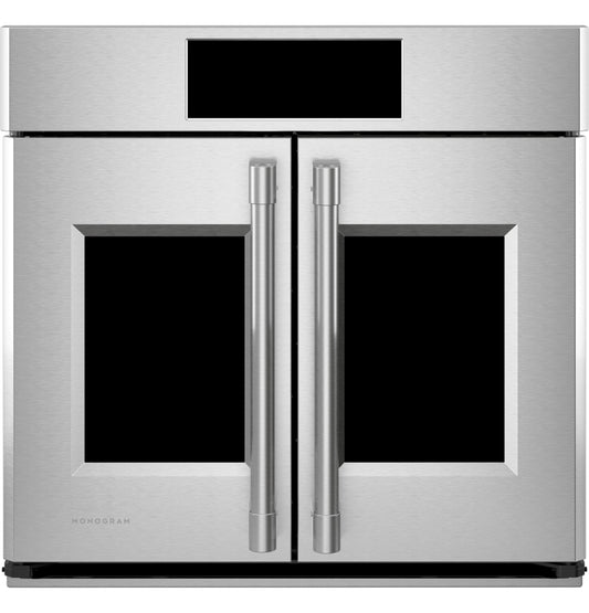 Monogram ZTSX1FPSZSS Coming Soon - Monogram 30" Statement French-Door Single Wall Oven