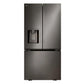 Lg LF25H6330D 25 Cu.Ft. 3-Door French Door Refrigerator With New Hybrid Handle Design And External Ice And Water Dispenser