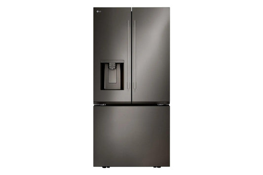 Lg LF25H6330D 25 Cu.Ft. 3-Door French Door Refrigerator With New Hybrid Handle Design And External Ice And Water Dispenser