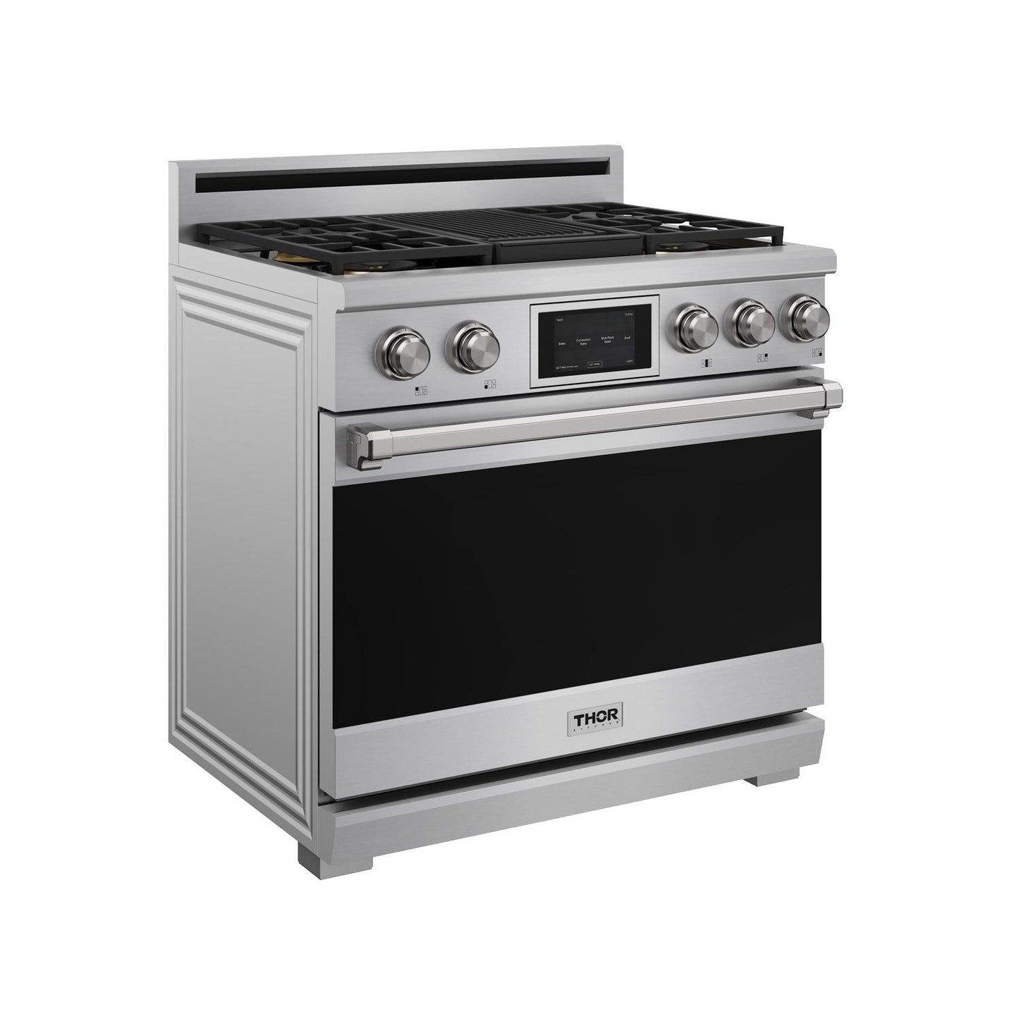 Thor Kitchen XRD36ELP 36 Inch X Series Professional Freestanding Dual Fuel Liquid Propane Range