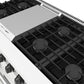 Thor Kitchen LRG4807UWLP 48 Inch Professional Liquid Propane Range In White