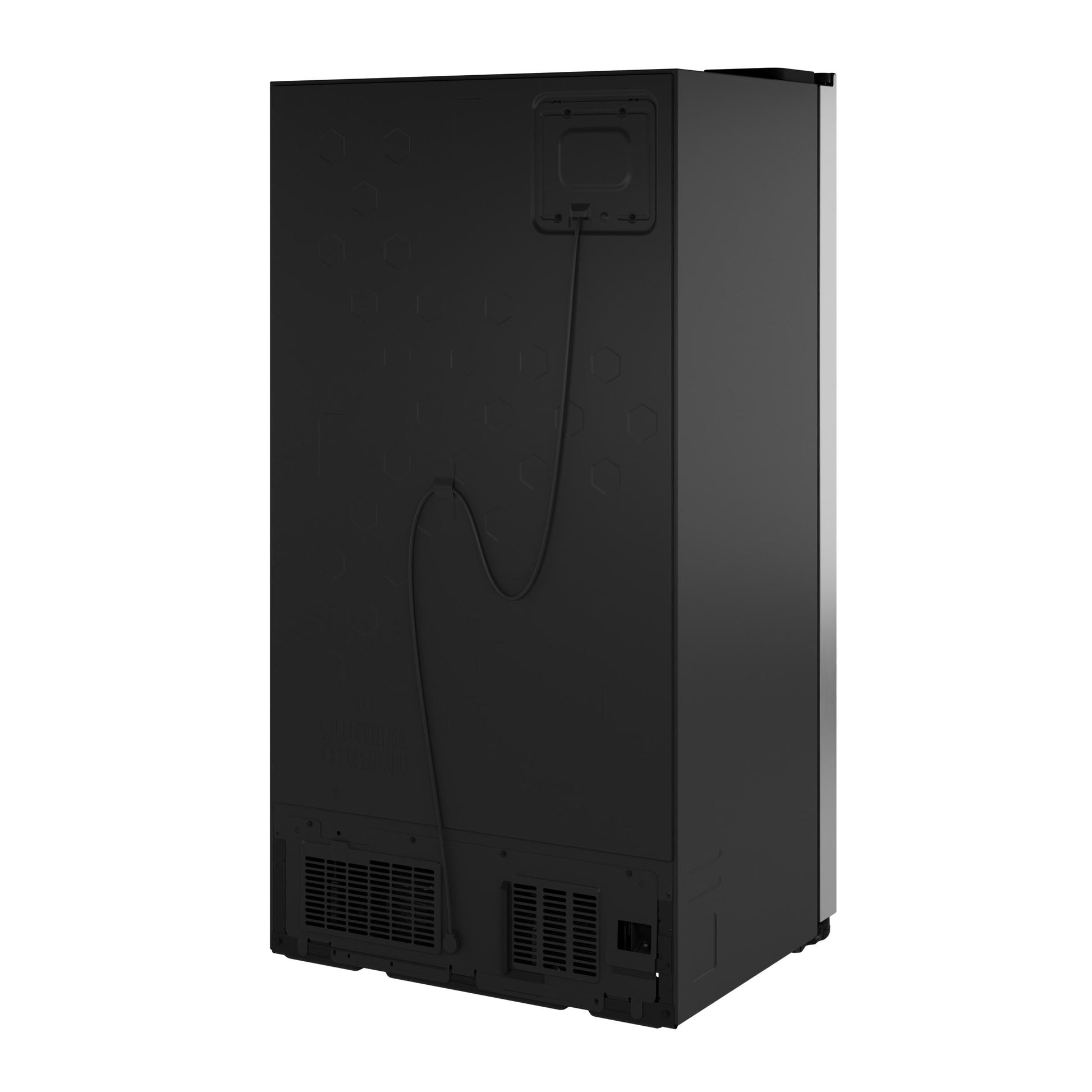 Ge Appliances GZS24PYYFS Ge® 23.5 Cu. Ft. Counter-Depth Side-By-Side Refrigerator With Led Light Walls And Extra Tall Dispenser