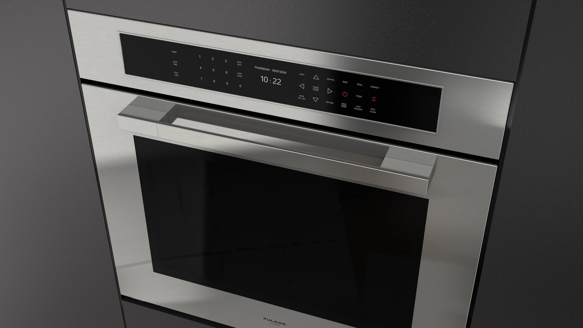 Fulgor Milano F7MSP30S1 30" Touch Control Self Clean Oven