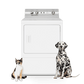 Speed Queen DC5004WG Dc5 Sanitizing Gas Dryer With Pet Plus™ Extended Tumble Steam 5-Year Warranty