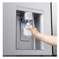 Lg LF29S9775S 29 Cu. Ft. Standard-Depth Max™ 4-Door French Door Refrigerator With Mirror Instaview® Mycolor™ And Mini Craft Ice™