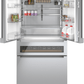 Bosch B36CL84ENG 800 Series, French Door Bottom Mount Refrigerator, Glass Door, 36'', Stainless Steel