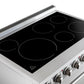 Forno FFSEL601136 Forno Paolo 36 Inch Freestanding Electric Range, Stainless Steel, 5.44 Cu.Ft, True Convection Oven, Energy Efficient