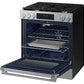 Samsung NSG70H60SR Bespoke Smart Slide-In Gas Range Pro Style Design Air Fry Max Precision Knobs