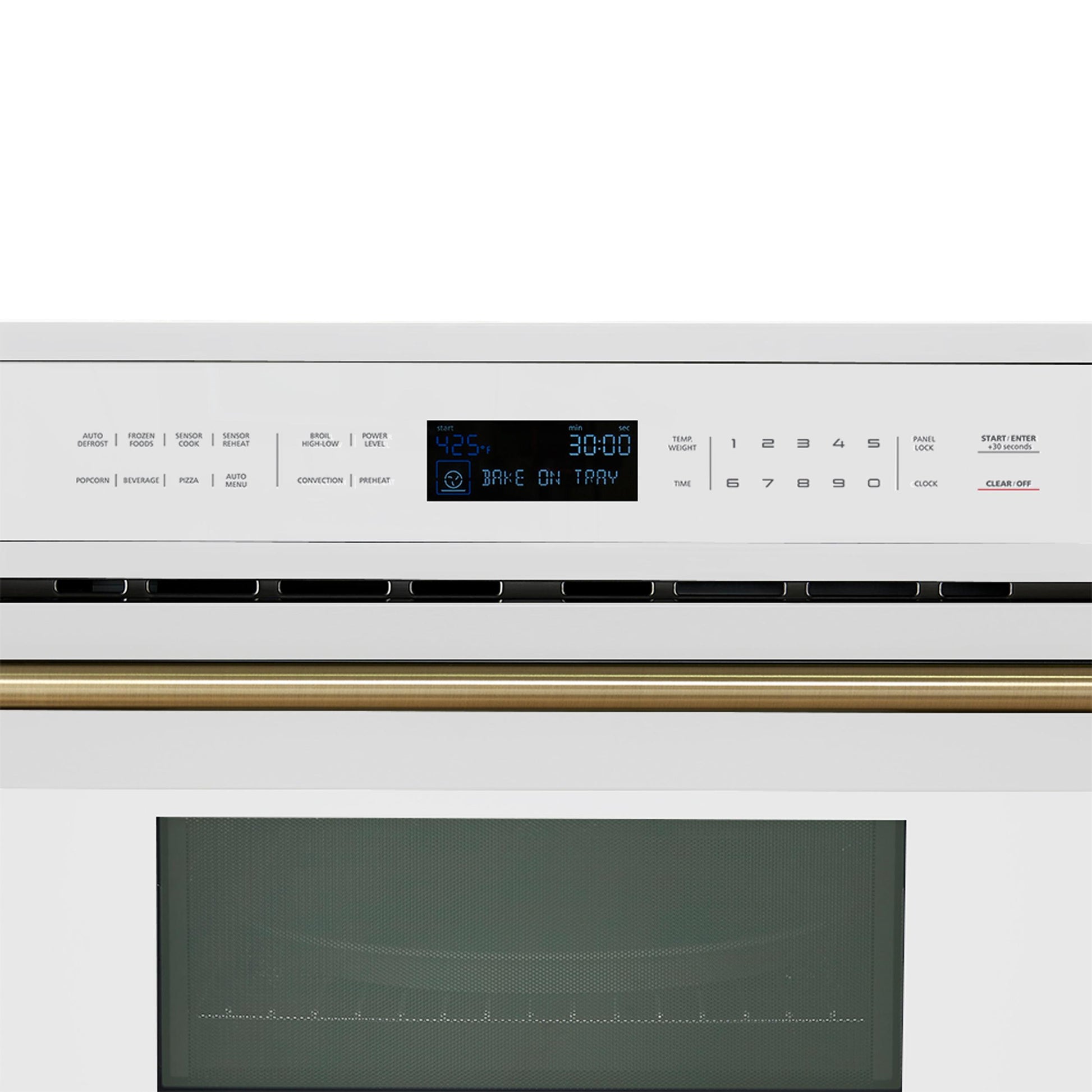 Forno FMWDR309330WHT Oliena Espresso White 30 Inch 1750 Watt Compact Oven & 1000 Watt Microwave, 1.6 Cu. Ft.