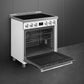 Smeg SPR30UIMMW Smeg Range With Induction Hob 30