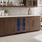 Zephyr PRW24C32CPG Presrv Wine Cooler, 24In Uc, Panel Ready, French Door