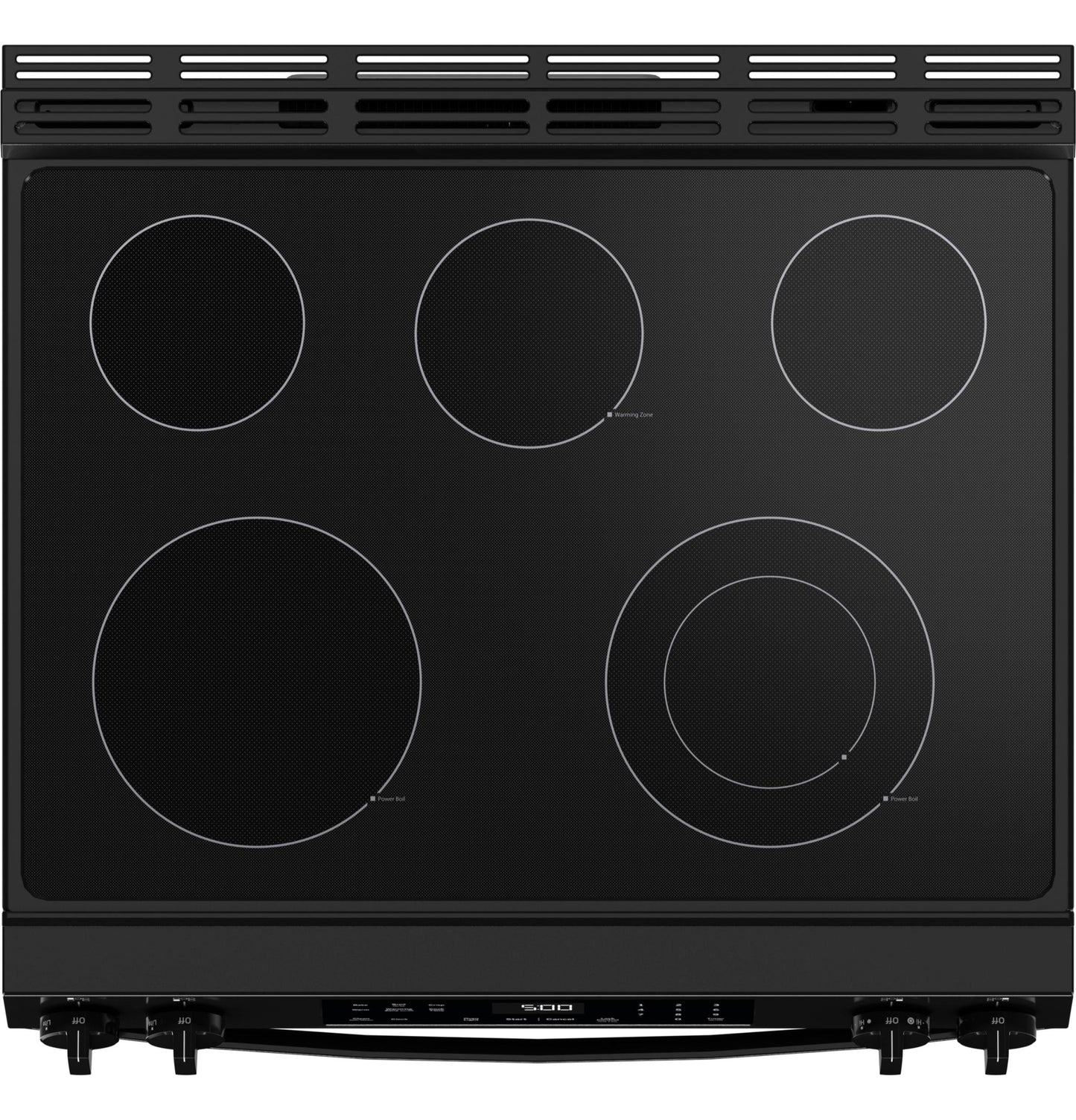 Ge Appliances GRS500PVBB Ge® Energy Star® 30" Slide-In Electric Range With Crisp Mode