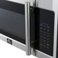 Forno FOTR303830 Forno Fornace 30-Inch Over The Range Convection Microwave, Stainless Steel - 1.5 Cu.Ft, 300 Cfm Vent, Touch Control, Led Light