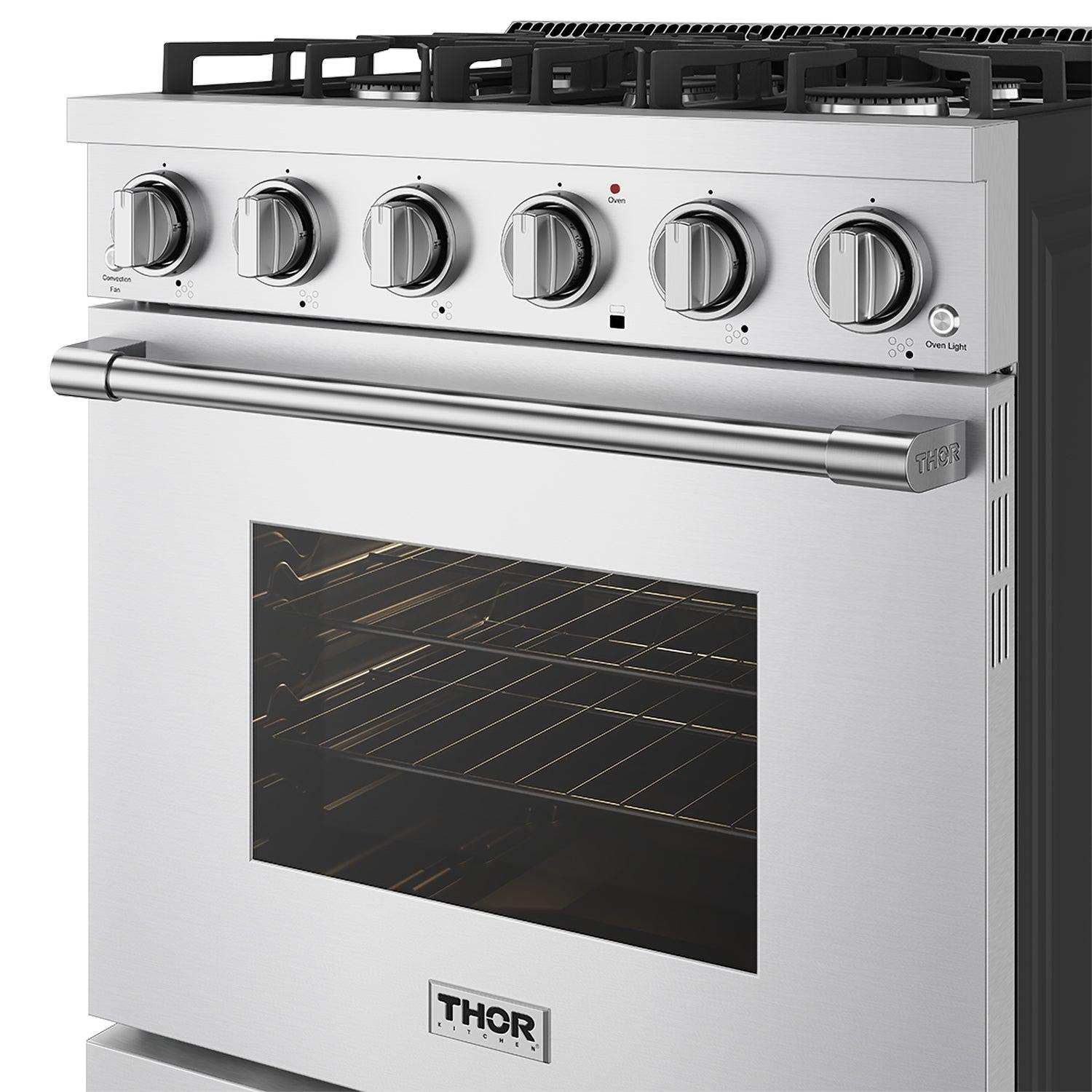 Thor Kitchen SRG3001 30 Inch S Series Professional Freestanding Gas Range