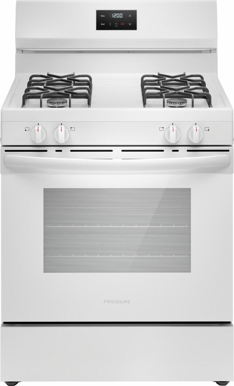 Frigidaire FCRG3051BW Frigidaire 30" Gas Range