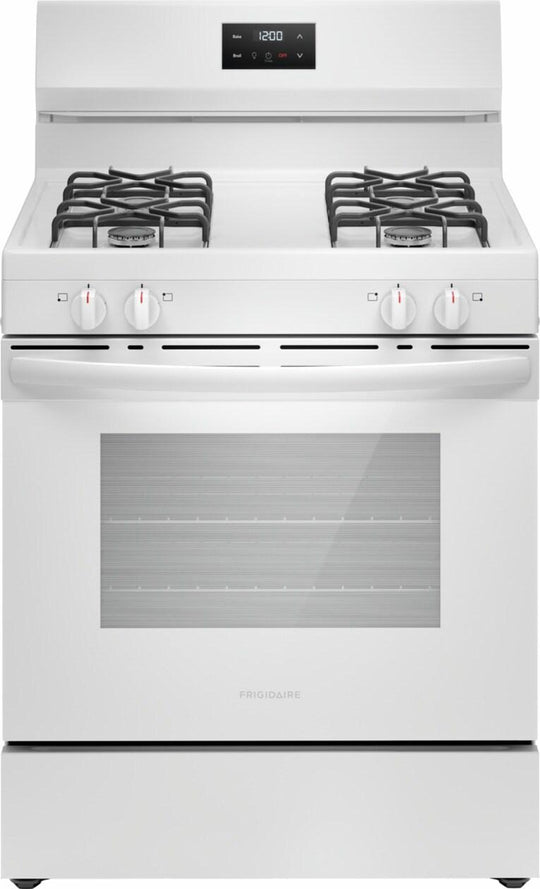 Frigidaire FCRG3051BW Frigidaire 30" Gas Range