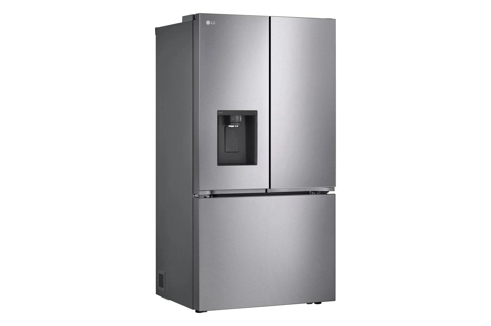 Lg LF26C6230V 26 Cu. Ft. Counter Depth Max 3-Door French Door Refrigerator With Ice And Water Dispenser