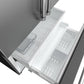 Thor Kitchen TRF3603FD 36 Inch Counter Depth Freestanding French Door Refrigerator With Internal Water And Ice