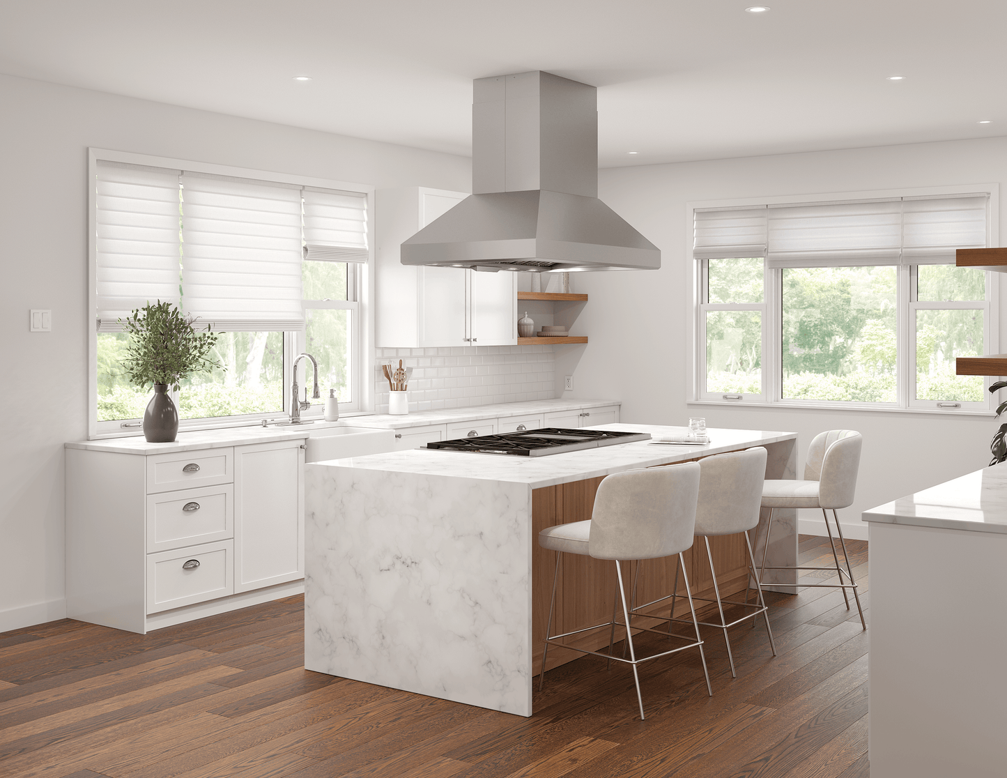 Zephyr AK7736CS Titan Island, 36In, Ss, Truhue