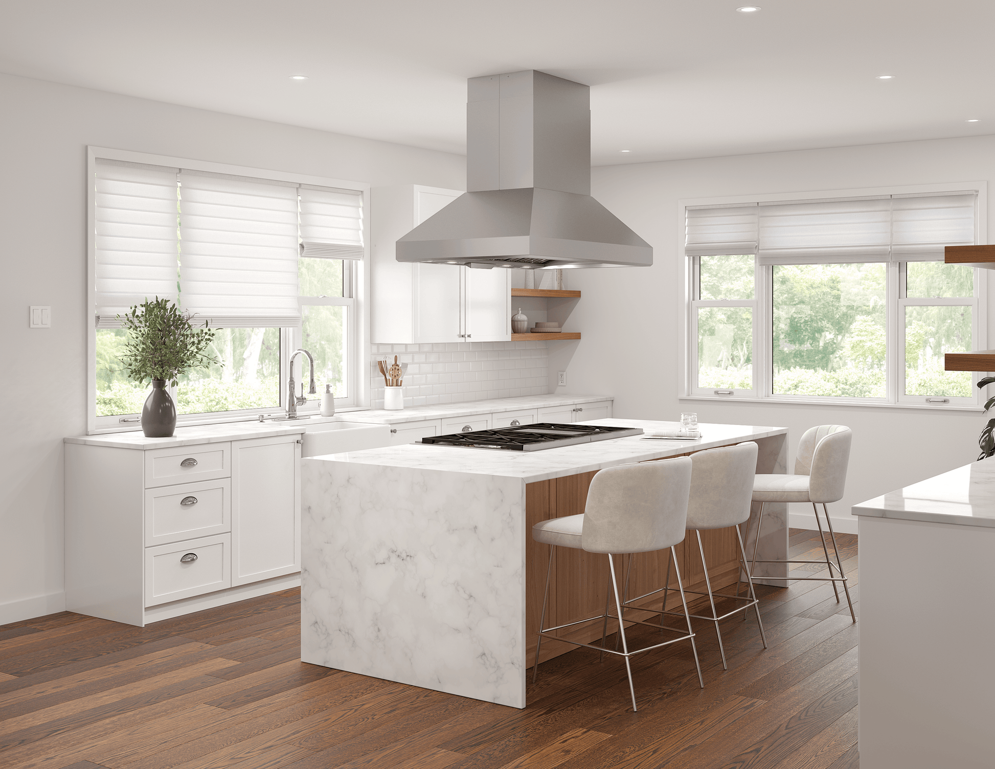 Zephyr AK7748CS Titan Island, 48In, Ss, Truhue