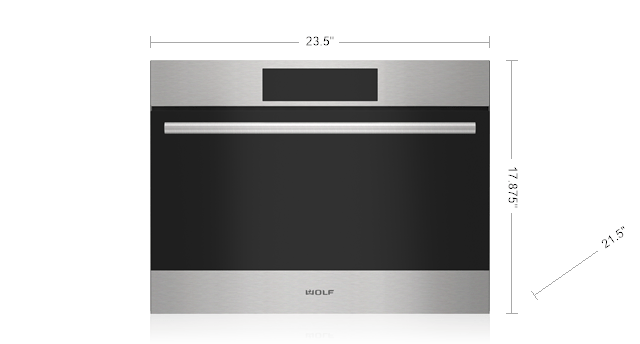 Wolf SPO2450TEST 24" E Series Transitional Speed Oven