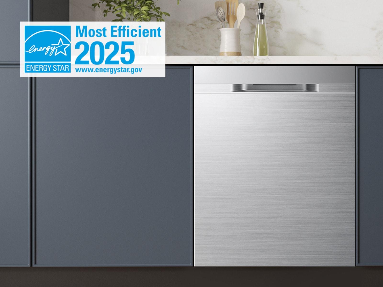 Samsung DW70H83YEUR Dishwasher With 3 Point Wash System Autorelease™ Door 3Rd Rack 48 Dba