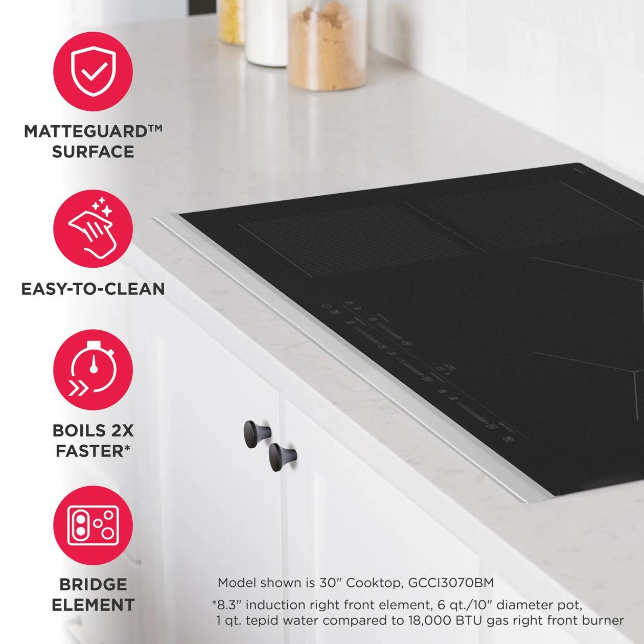 Frigidaire GCCI3070BM 30" Induction Cooktop With Matteguard™