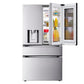 Lg LF29S9775S 29 Cu. Ft. Standard-Depth Max™ 4-Door French Door Refrigerator With Mirror Instaview® Mycolor™ And Mini Craft Ice™