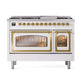 Ilve UN48FNMPWHGLP Ilve Un48Fnmpwhglp Nostalgie Ii Noblesse 48